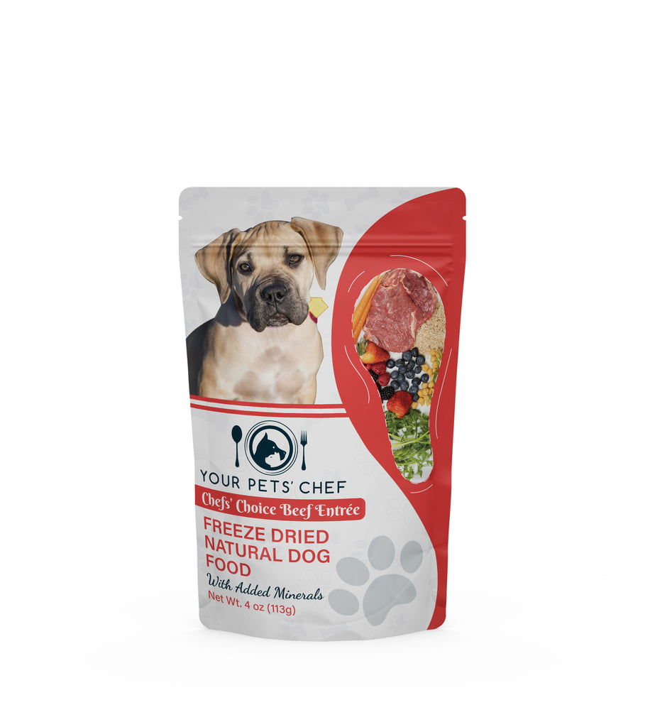 Freeze-Dried Chefs' Choice Beef Entrée - Your Pets' Chef